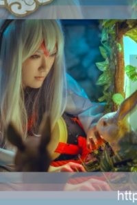 【COS】阴阳师手游 小鹿男觉醒cos欣赏 cn:寒殇