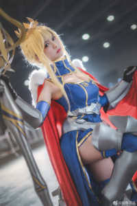 【COS】闪耀于终焉之枪《Fate/GrandOrder》白枪呆 Cosplay欣赏