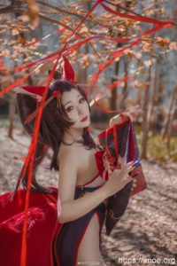 【COS】阴阳师 三尾狐cos欣赏 cn:三刀刀刀刕