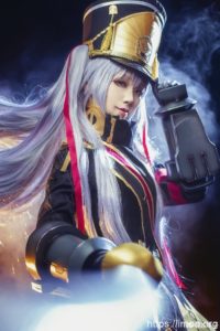 【COS】Re:CREATORS 军服公主 阿尔泰尔cos欣赏 cn:汐兔子