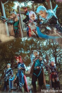 【COS】长城军不带苏烈系列《王者荣耀》长城守卫军cosplay系列
