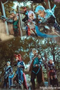 【COS】长城军不带苏烈系列《王者荣耀》长城守卫军cosplay系列