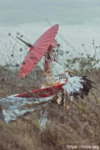 【COS】阴阳师 姑获鸟·金鸾鹤羽cos欣赏 cn:寒殇