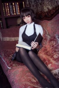 【COS】好精致的小姐姐《女神异闻录5》新岛真cosplay欣赏