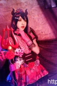 【COS】lovelive!  小恶魔觉醒海未