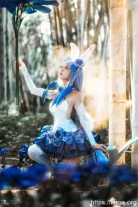 【COS】念念不忘,必有回响《王者荣耀》公孙离花间舞cosplay欣赏