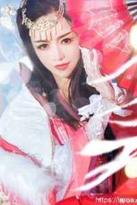 【COS】披风礼盒 陌上窈窕《剑网三》藏秀cosplay欣赏