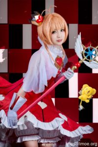 【COS】是萌王本人了《魔法少女樱》小樱cosplay欣赏