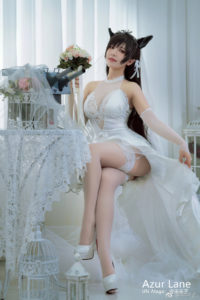 【COS】《碧蓝航线 》爱宕白花的誓言 爱宕cosplay欣赏