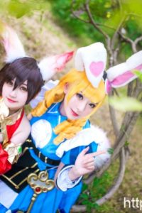 【COS】两个妲己宝宝《王者荣耀》妲己cosplay欣赏