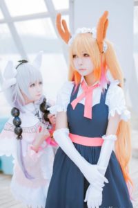 【COS】小林家的妹抖龙cos欣赏 cn:yui金鱼