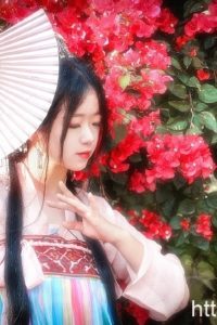 【私影汉服】待枫叶落满长安，再续这段缘