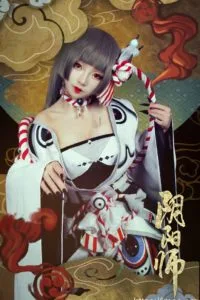 【COS】人形之舞非舞，凴提线翩翩《阴阳师》鬼女红叶cosplay欣赏