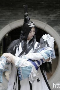【COS】可爱的小萝莉《剑网三》咩萝x道长cosplay欣赏