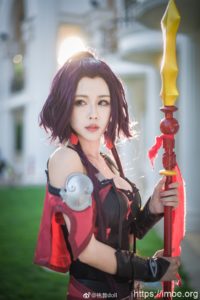 【COS】全职高手 唐柔角色卡-战斗法师寒烟柔 cn:桃昔doll