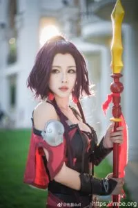 【COS】全职高手 唐柔角色卡-战斗法师寒烟柔 cn:桃昔doll
