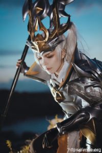 【COS】枪一动，白龙吟《王者荣耀》韩信白龙吟cosplay欣赏
