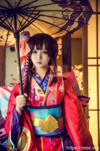 【COS】阴阳师 神乐cos欣赏 cn:中二脑内少女萌物
