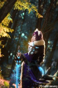 【COS】这个狐狸有点妖《王者荣耀》李白cosplay欣赏