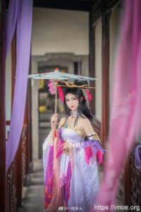 【COS】王者荣耀 貂蝉 cos欣赏 cn:一枝骨头
