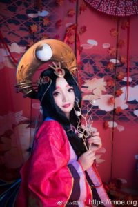 【COS】我很想念你 你是谁《阴阳师》辉夜姬cosplay欣赏