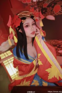 【COS】阴阳师 吾名红叶，是绝美的女鬼。