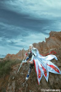 【COS】一剑天涯风云乱《王者荣耀》李白凤求凰cosplay欣赏