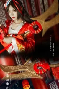 【COS】英雄联盟  暗影之拳·阿卡丽