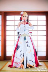【COS】《Fate》saber-月刊特典 cn:鳗鱼霏儿