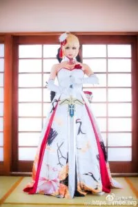 【COS】《Fate》saber-月刊特典 cn:鳗鱼霏儿