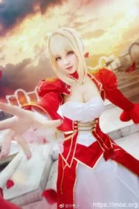【COS】超有气质《Fate/EXTRA》尼禄cosplay欣赏