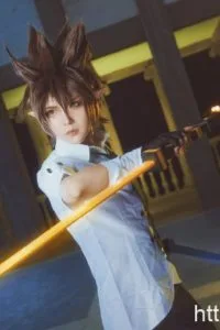 【COS】骑士光芒《凹凸世界》安迷修cosplay欣赏