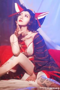 【COS】不来和姐姐玩玩吗《阴阳师》三尾狐cosplay欣赏