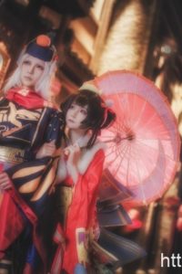 【COS】阴阳师手游 莺燕鸣樱cos欣赏 cn:yui金鱼