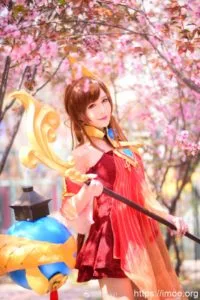 【COS】《王者荣耀》大乔的COSPLAY欣赏 cn:桃昔doll