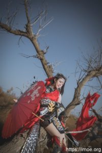 【COS】很安静的一套天策《剑网三》破虏军娘cosplay欣赏