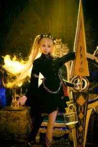 【COS】冥界的红色天使《fgo》艾蕾什基伽尔cosplay欣赏
