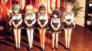 【3D】[ぽこもぷれみあむ] メイド系過激リフレ 本日開店!