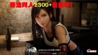 【3D+2D同人/全动态】最终幻想：蒂法无敌巨巨车！2300+作品大合集【史诗大车/3.4G】
