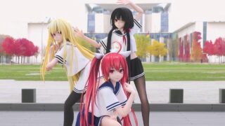 【MMD】浅色夏沫 合集 1-86期/10G