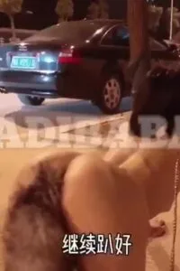 【拍摄】推特养狗人，极限露出