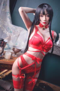 【COS】鬼畜瑶在不在-红色束缚