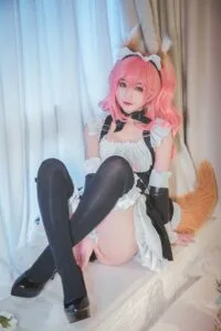 【COS】鬼畜瑶 《玉藻前女仆》[29P]