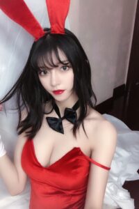 【COS】KETTOE - 红丝绒 兔女郎 64P