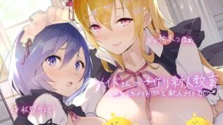 【ASMR】[テグラユウキ] メイドさんの子作り新人教育～えちえちメイドさんと新人メイドさん～【フォーリーサウンド】 [RJ292161]【410M】