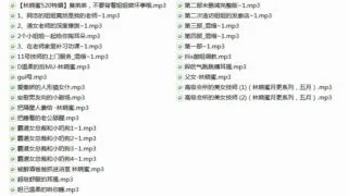【神级有声/超贵重】林晓蜜价值千元超社保音声：119部！定制大合集【珍稀/ASMR/4.3G】