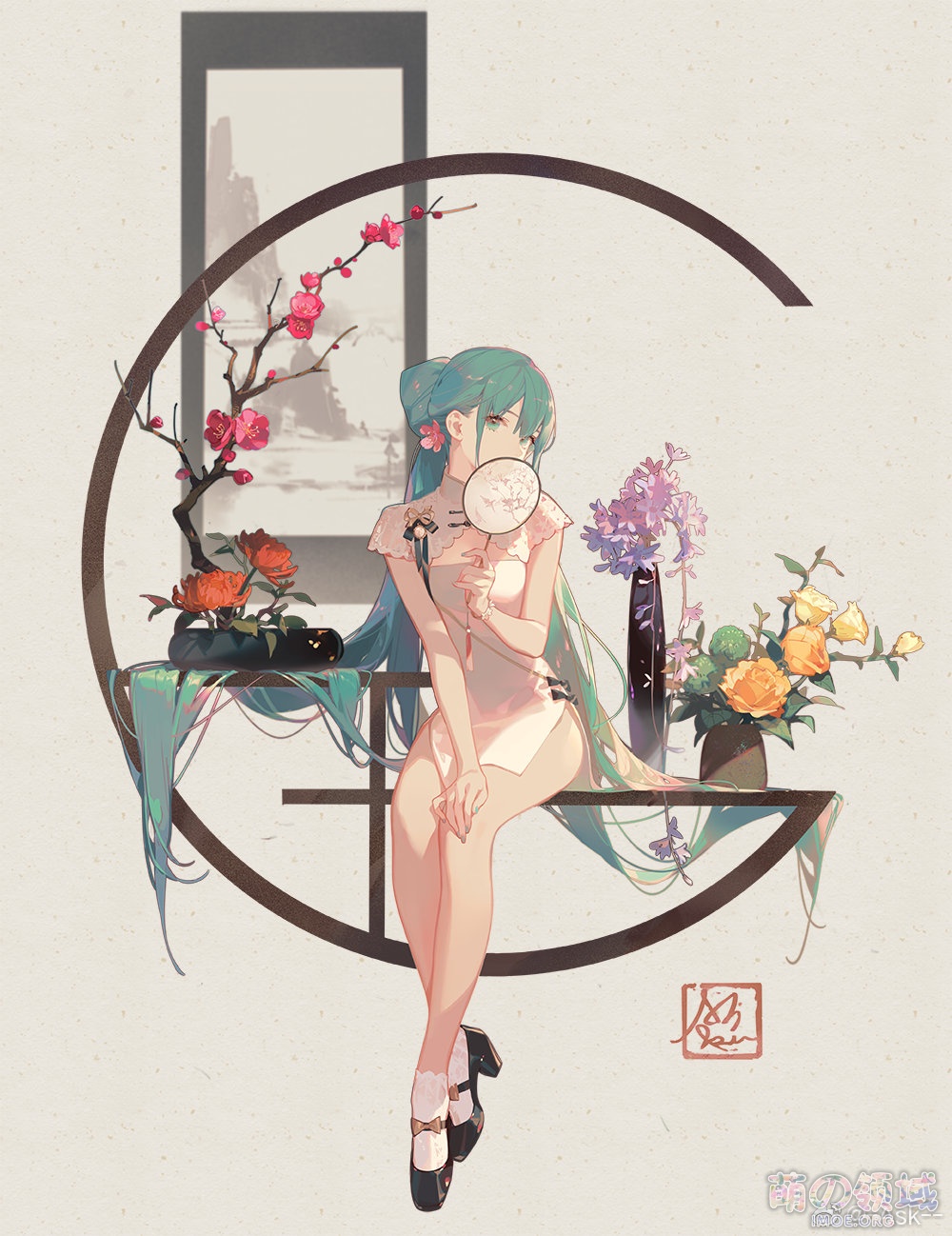 眉如翠羽,肌如白雪!中国风MIKU 初音未来.韶华 手办你爱上了吗? 模玩萌物 - IMOE.ORG 眉如翠羽,肌如白雪!中国风MIKU 初音未来.韶华 手办你爱上了吗?- 萌の领域