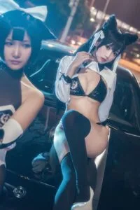 【COS】鬼畜瑶在不在w《爱宕赛车娘》 [11P]