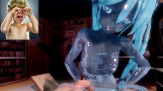 【3D/动画】A Squishy Slime Miku Service（当初音是史莱姆时）【220MB 6分42秒 绝对无码】
