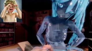 【3D/动画】A Squishy Slime Miku Service（当初音是史莱姆时）【220MB 6分42秒 绝对无码】